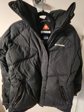 Columbia Black Puffer Jacket